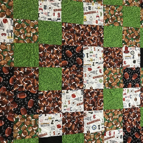 Fußball-Babydecke/Fußball-Sportgeschenke/Baby-Patchwork-Kinderbettdecke/Neugeborene-Babybettwäsche/Kinderzimmer-Überwurfdecke/Unisex-Babyparty-Geschenk