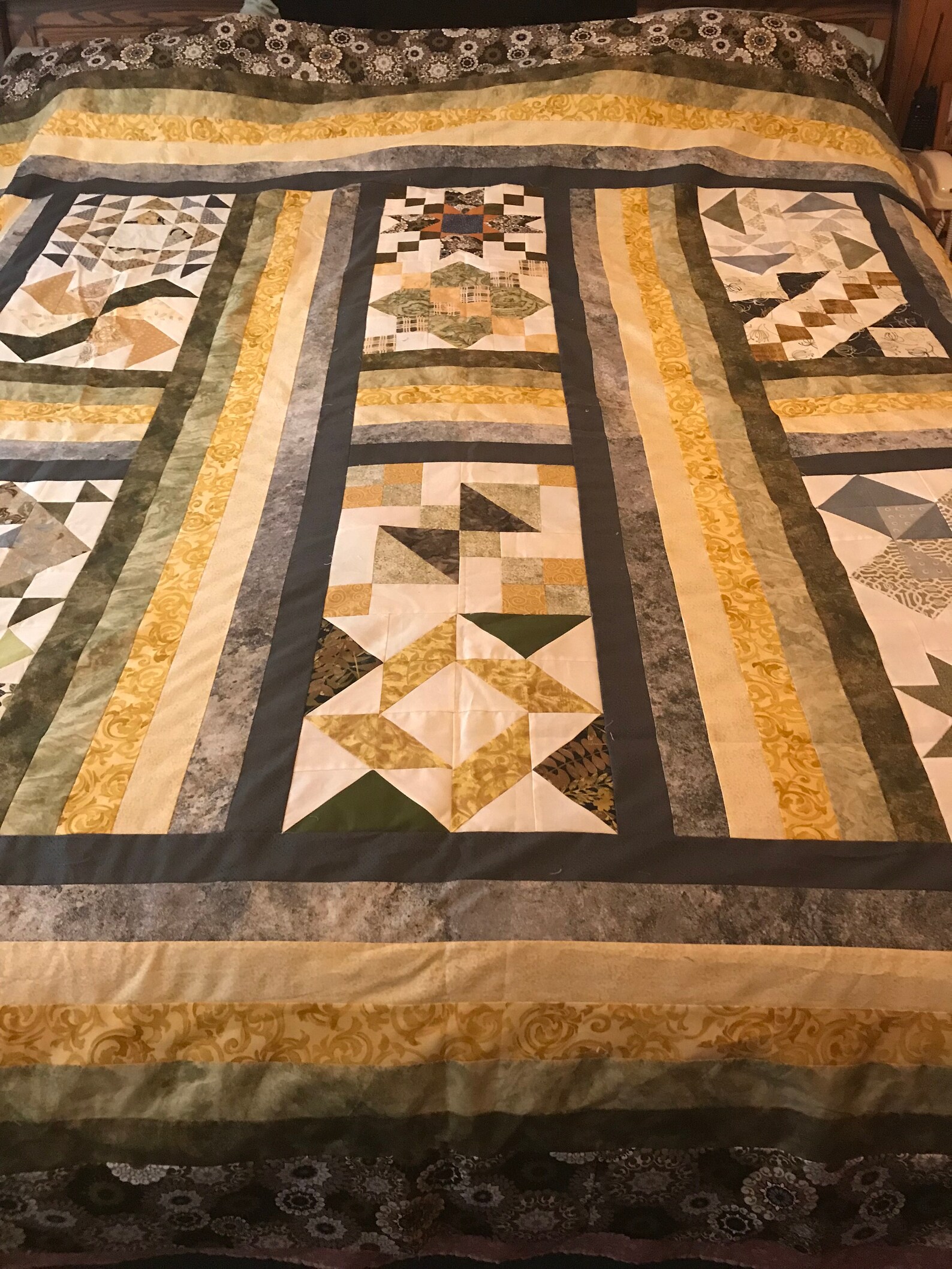 Spring Green Quilts for Men/king Size Quilts/queen Size Spring Etsy
