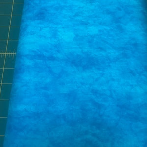 Medium Blue Fabric By The Yard, 100% Quilter&#39;s Cotton