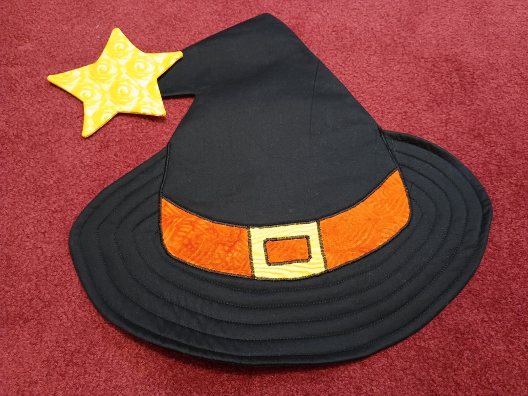 Holiday Placemats,witch Hat Placemat,witch Hat Party Favor,halloween