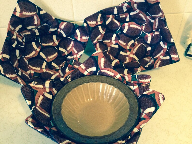 Halloween Soup Bowl Hot Pad/soup Bowl Cozy/set 10 Inch Etsy