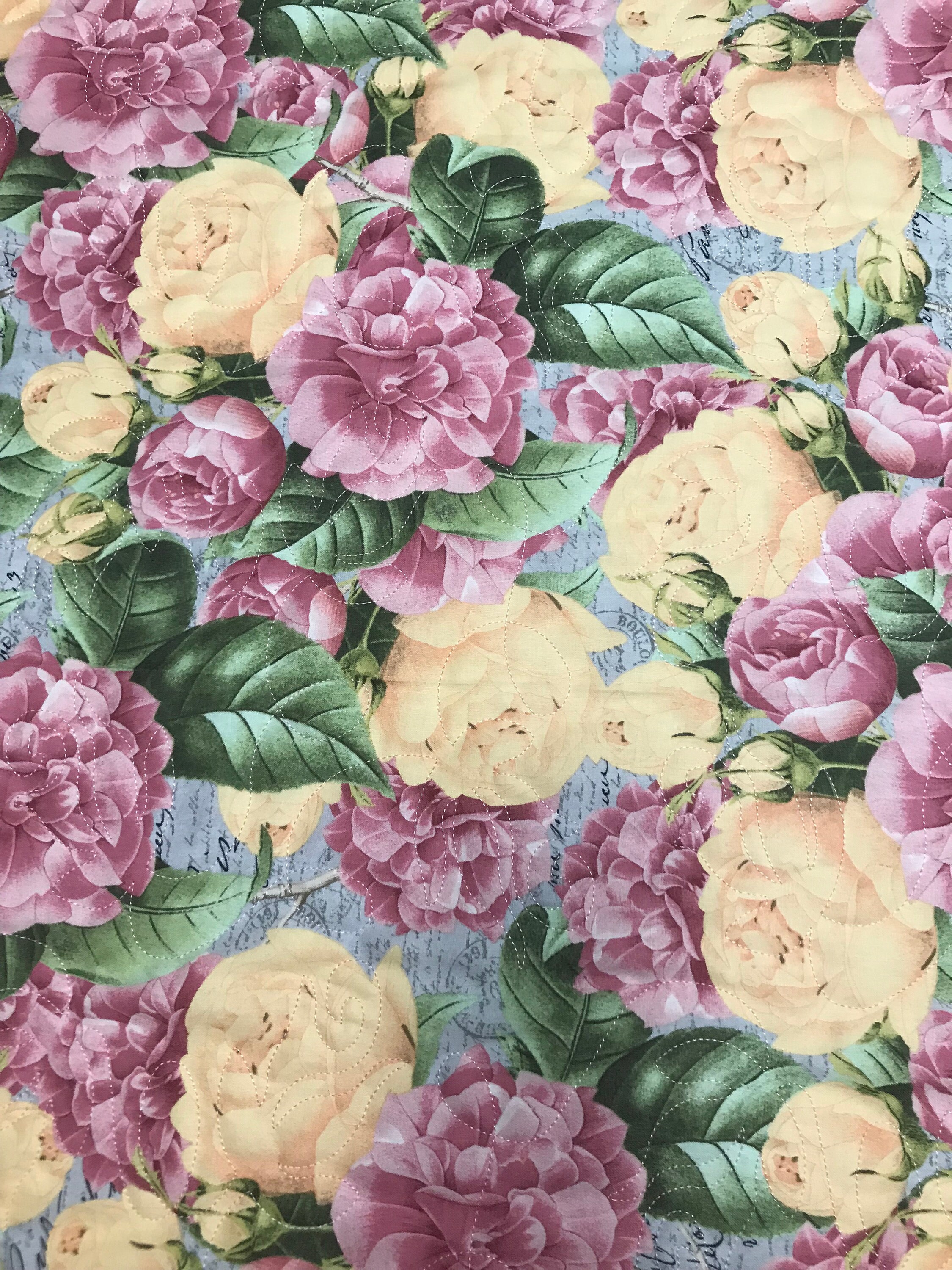 Floral Baby Quilt/baby Bedding/newborn Gift Idea/baby Shower Etsy