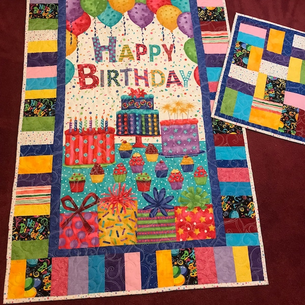 Birthday Quilt Etsy
