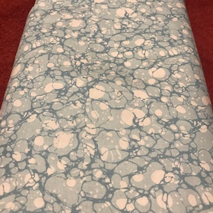 Pastel turquoise stof met bubbels printontwerp, stof op maat gesneden, 100% quilter&#39;s katoen, turquoise stoffen, stoffen met bubbelontwerp