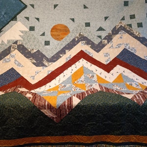 Custom Quilting Service/Art Quilts, Design Your Dreams/Any Size Quilt With Coordinating Throw Pillows/Quilting Service/DEPOSIT ONLY PAYMENT