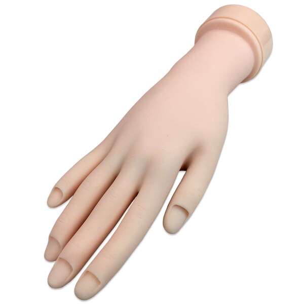 Beauticom Premium Reusable Soft Quality Mannequin Practice Hand Training Tool Display - Great for Students & Beginners