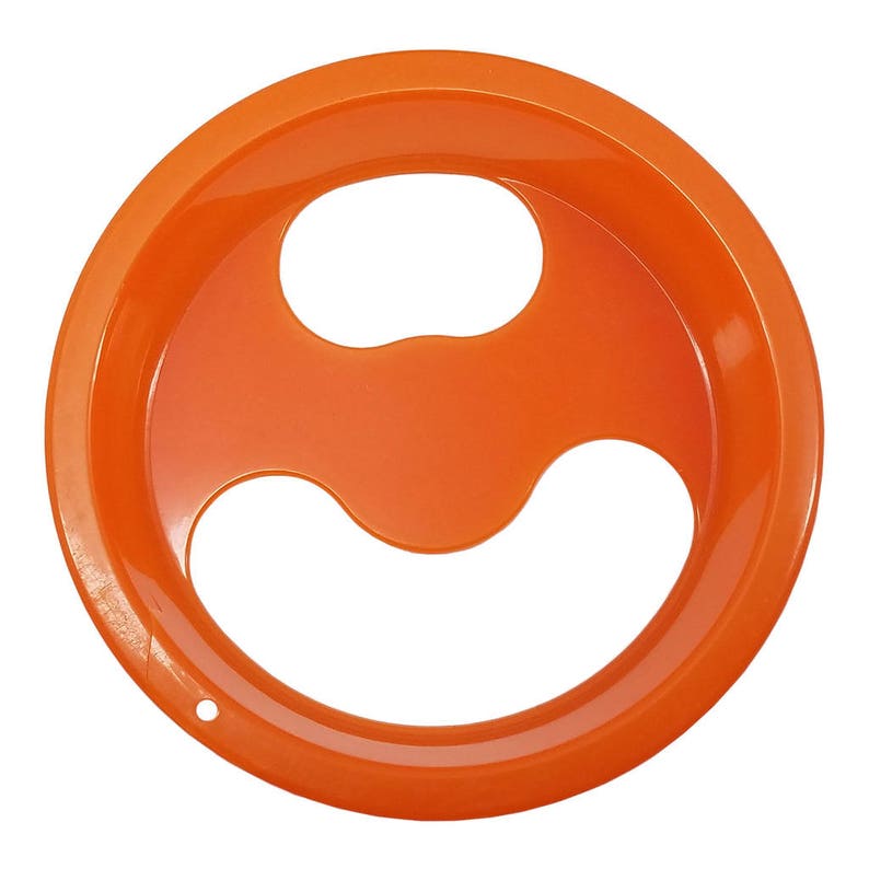 Orange Plastic Acetone Resistant Round Style Nail Manicure Etsy