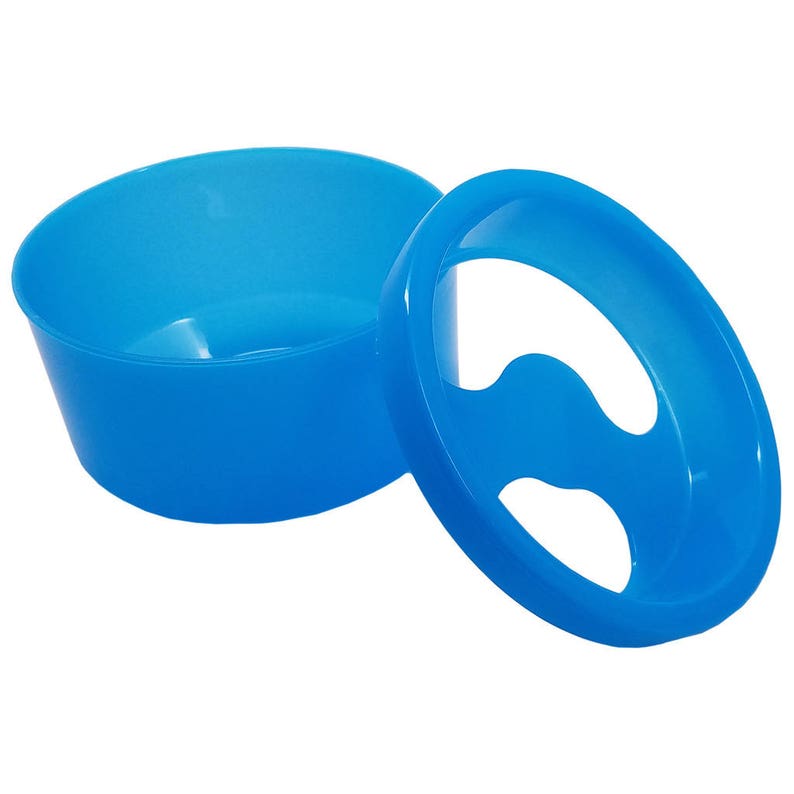 Blue Plastic Acetone Resistant Round Style Nail Manicure Soak Etsy