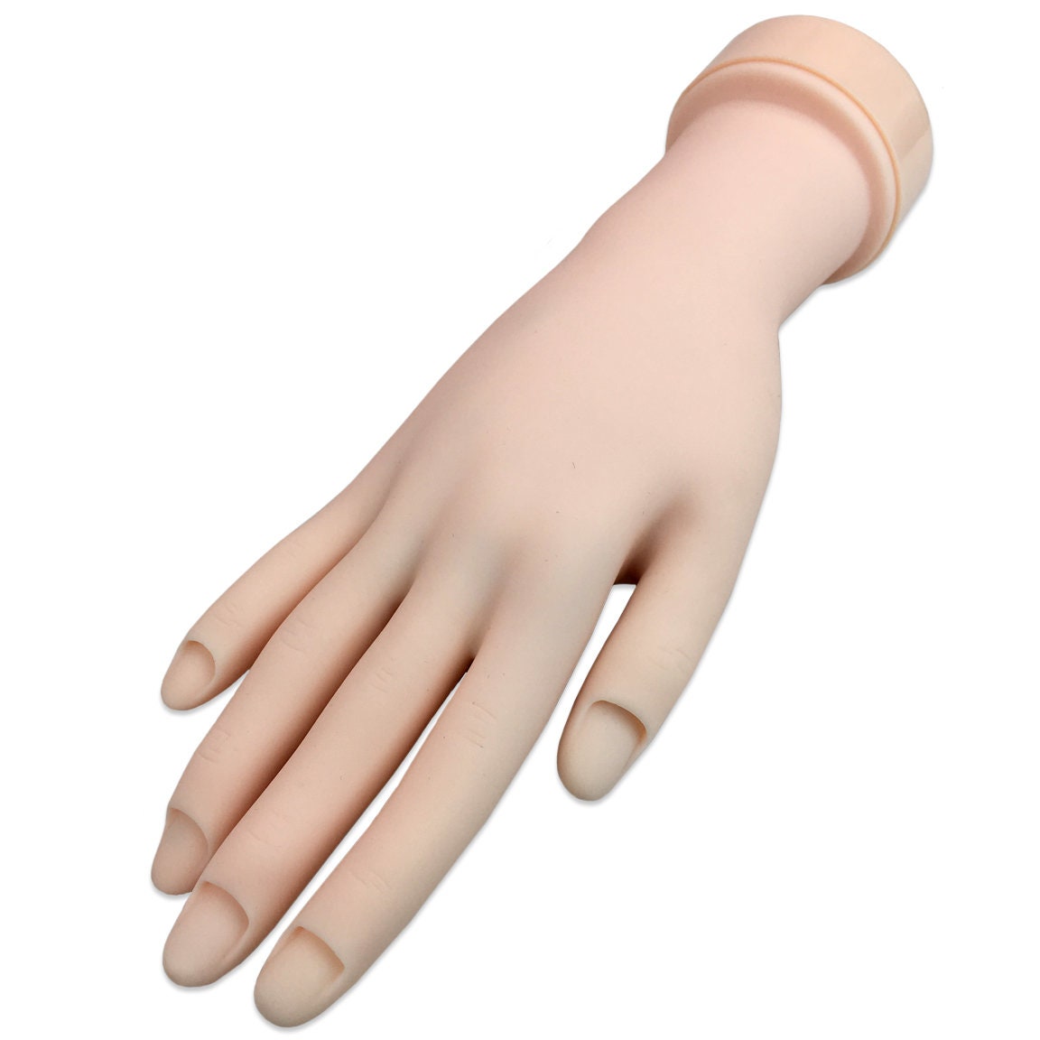Hot Sale Nail Art Silicone Artifical Practice Hand Mannequin Hand for Nail  Art DIY Print Practice Tool - China Nail Practice Hand and Practice Nail  Hand price