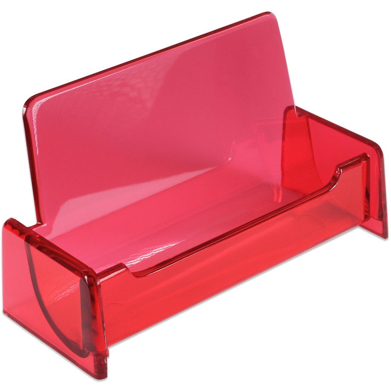HQ Acrylic Business Card Holder Display Stand Etsy