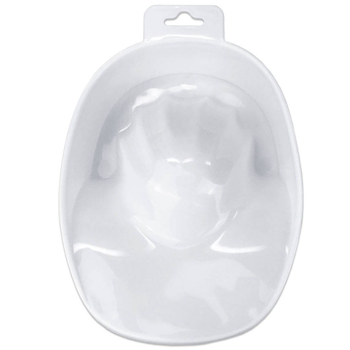 White Plastic Acetone Resistant Nail Manicure Contoured Soak Etsy