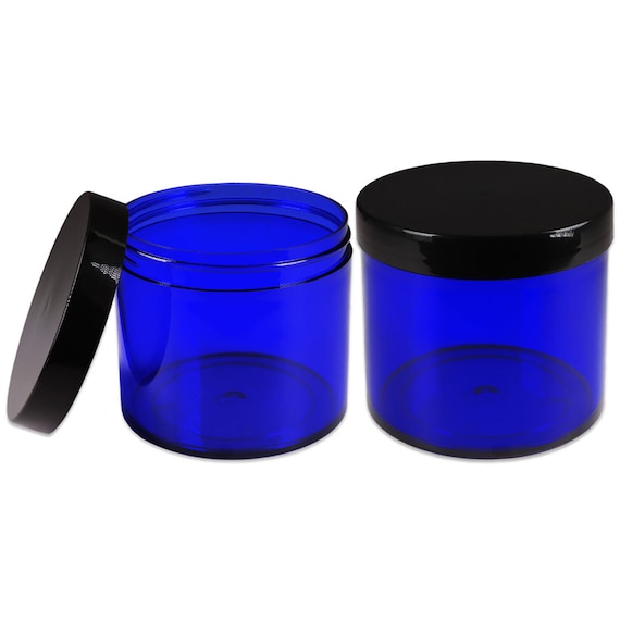 10 Oz / 300 Gram / 300 Ml High Quality Thick Acrylic Jars Round