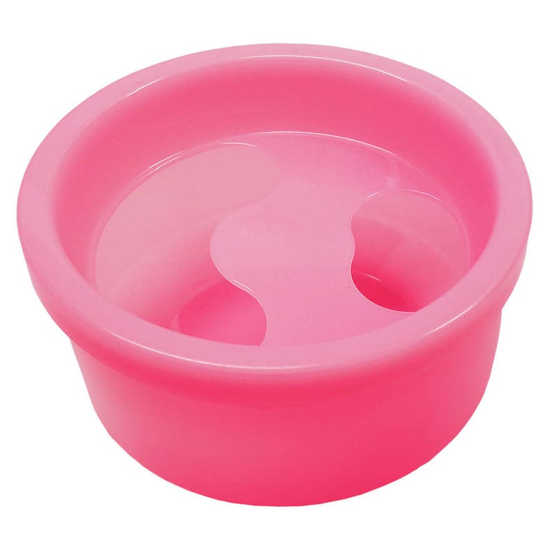 Pink Plastic Acetone Resistant Round Style Nail Manicure Soak Etsy