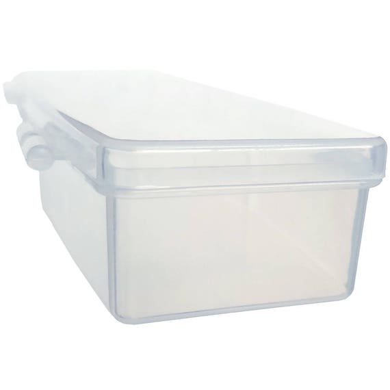 Small Clear Translucent Plastic Personal Storage Box Container Store Arts &  Crafts Supplies Makeup/nail Brushes Loose Beads and Buttons -  Canada