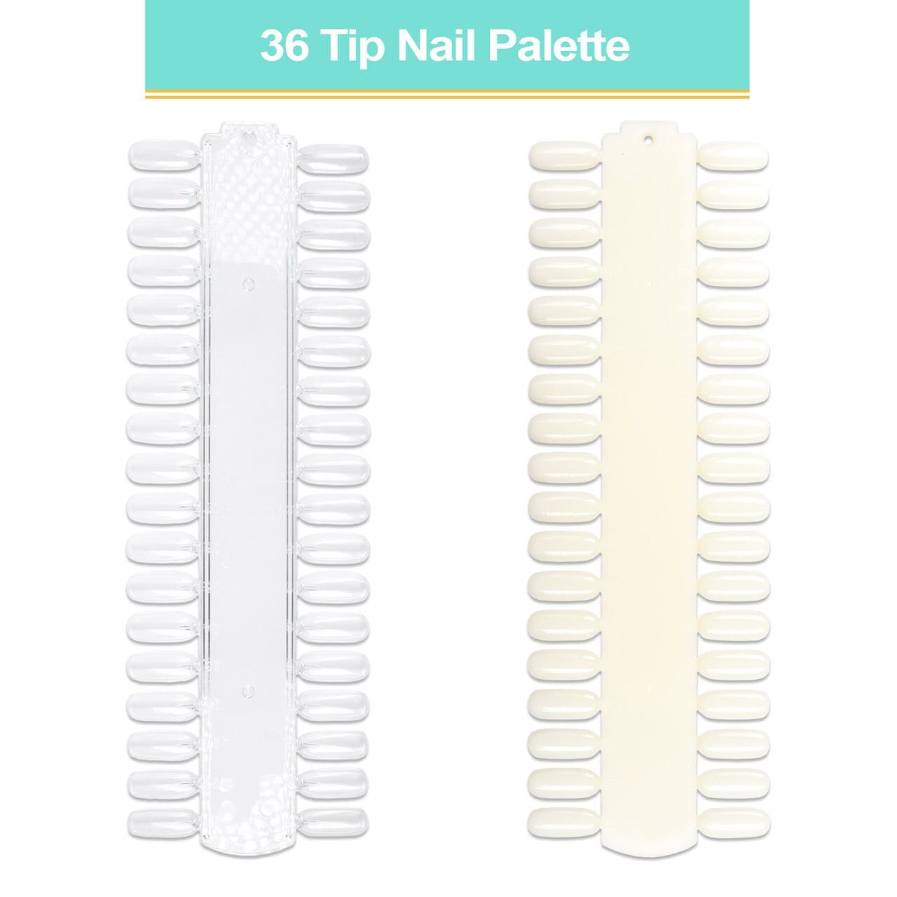 Nail Art Palette Crystal Agate Gold Round Edge/nail Art Resin Display  Plate/nail Tools 