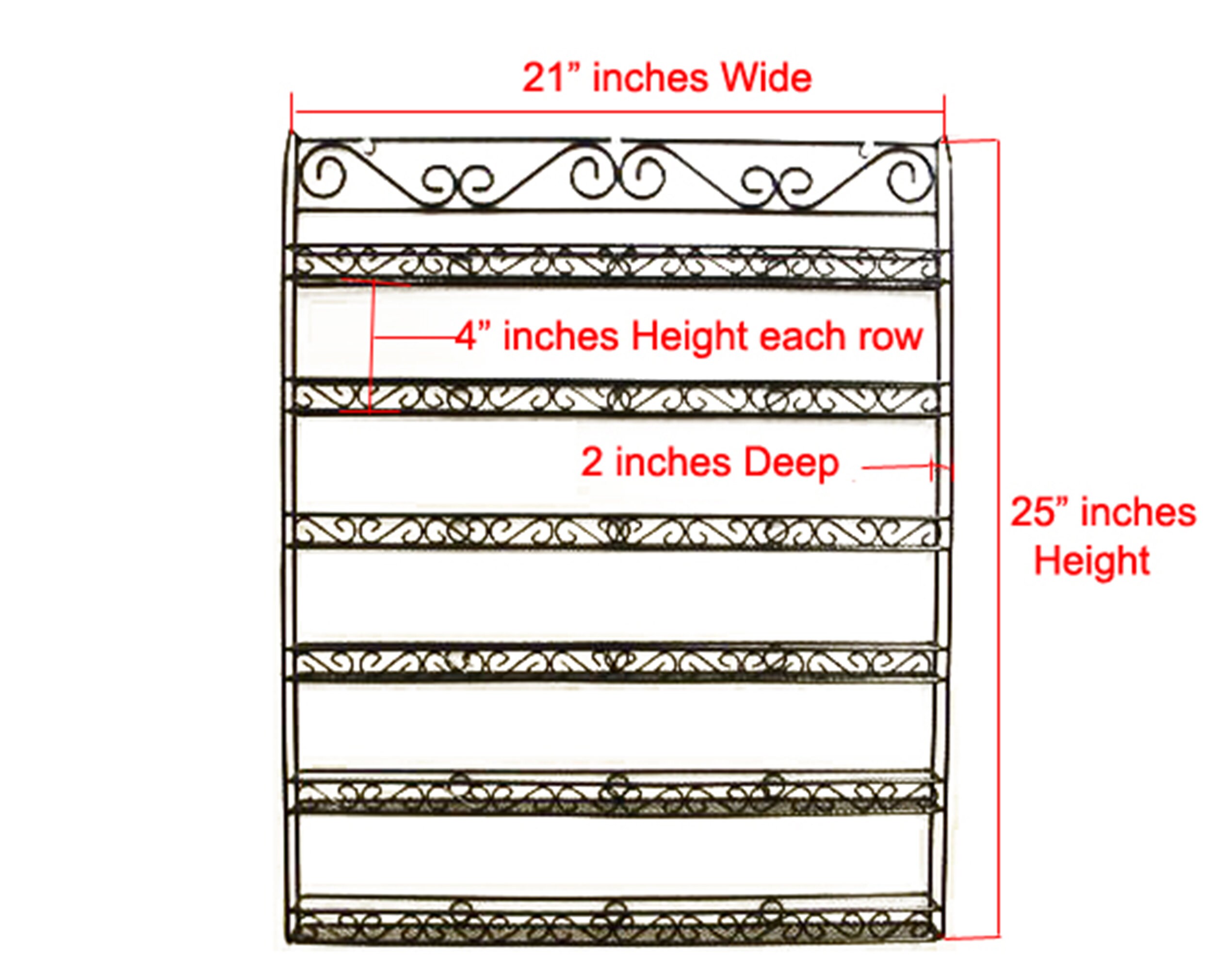 PANA Professional Nail Polish Display Metal Wall Mounted Rack Etsy