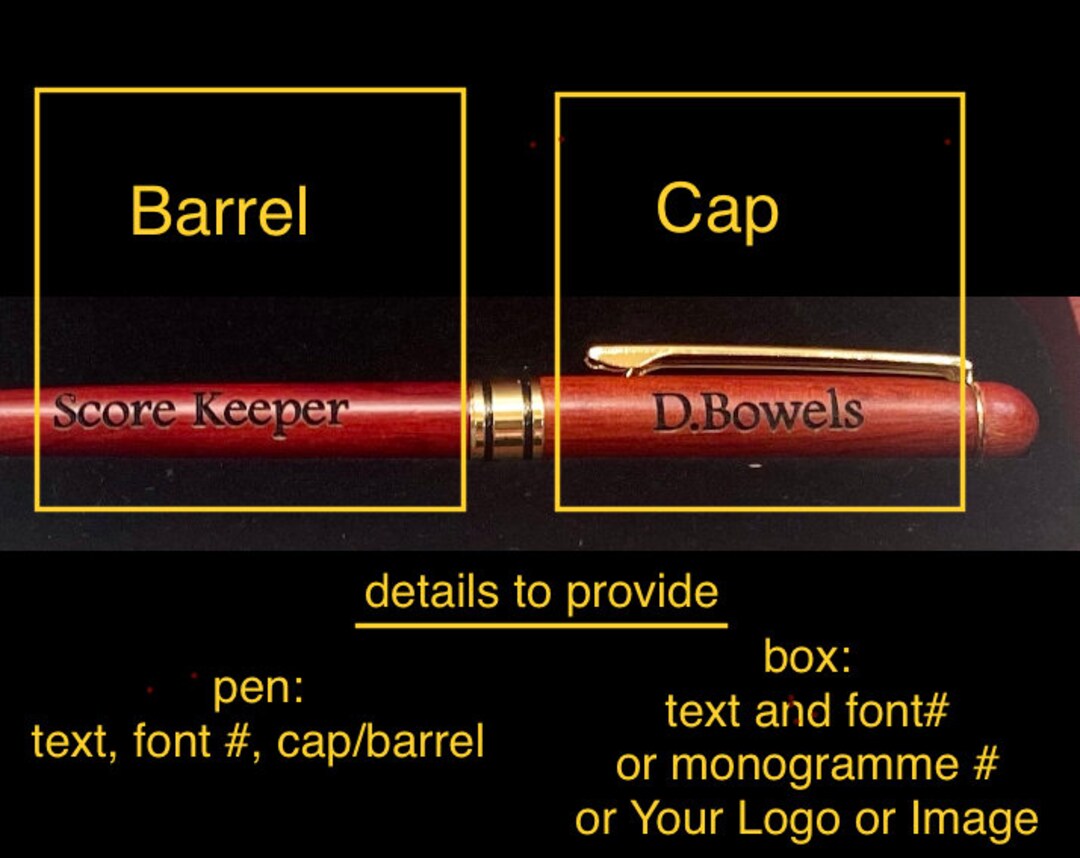 Graduation Gift Engraved Pen Engraved Wooden Pen With Gift Box ...