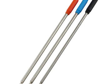 Twist Pen Refill Sets Wooden Twist Pen Refills  - Black Refill, Blue Refill, Red Refill