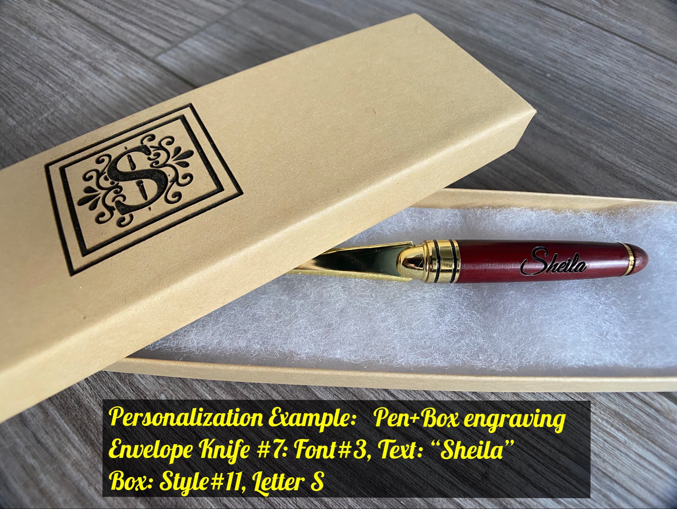 Graduation Gift Engraved Pen Engraved Wooden Pen With Gift Box - Etsy