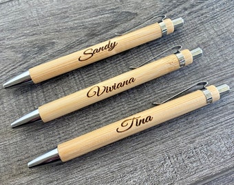 Graduation Gift Engraved Pen Engraved Wooden Pen  Gift Graduation Gift  Gift Engraved Bamboo Pen   Personalized Pen Bamboo Perfect Gift