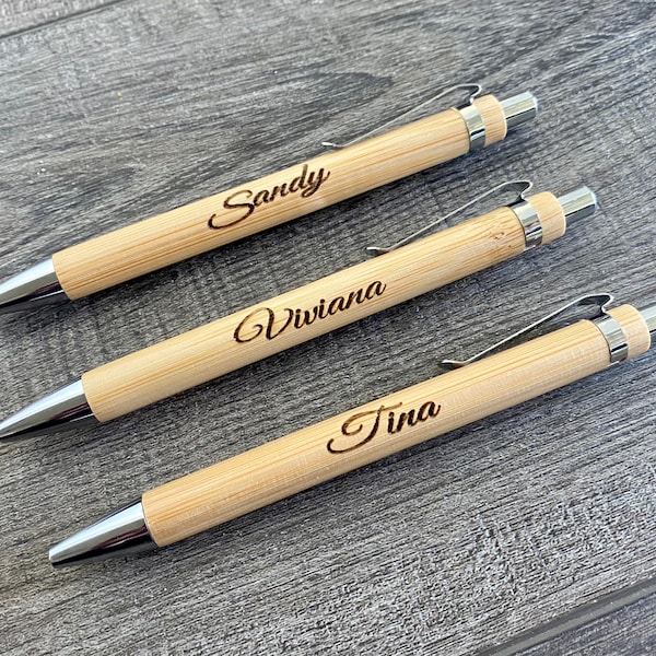 Graduation Gift Engraved Pen Engraved Wooden Pen  Gift Graduation Gift  Gift Engraved Bamboo Pen   Personalized Pen Bamboo Perfect Gift