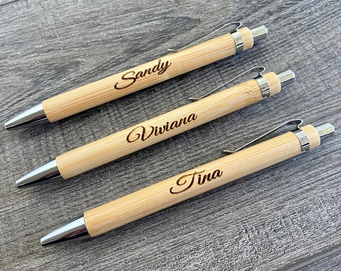 Graduation Gift Engraved Pen Engraved Wooden Pen  Gift Graduation Gift  Gift Engraved Bamboo Pen   Personalized Pen Bamboo Perfect Gift