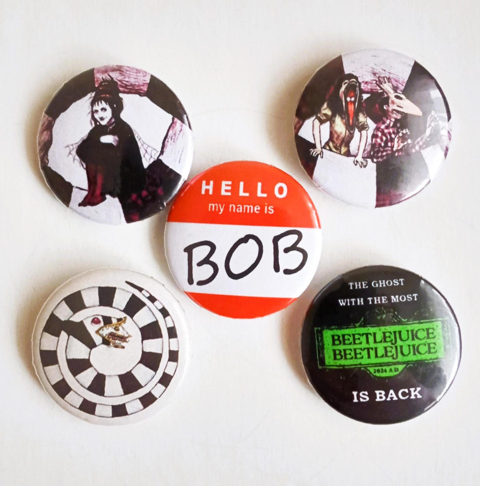Set de Pins Beetlejuice | Erik