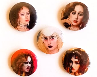 Odznaki CHAPPELL ROAN, zestaw 5 sztuk, ręcznie robione przypinki (25 mm) z motywem pop rock