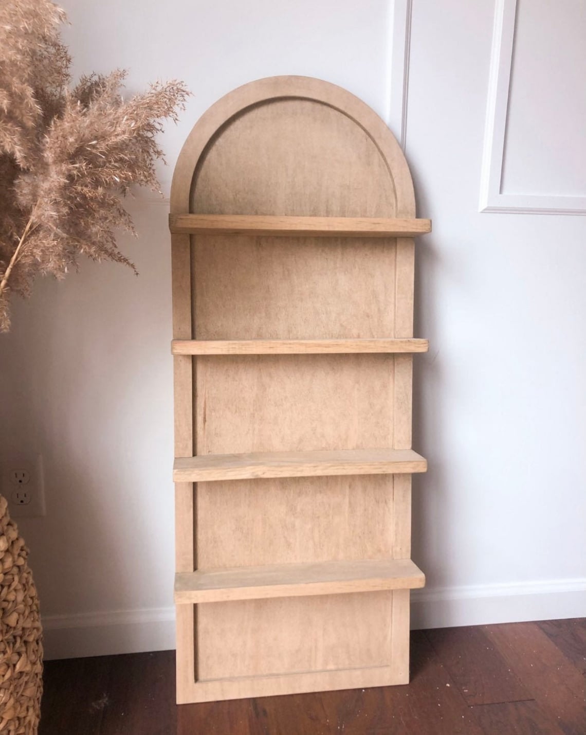 Arch Curved Wooden Hanging Shelf Wall Decor BOHO/HOME/NURSERY Etsy