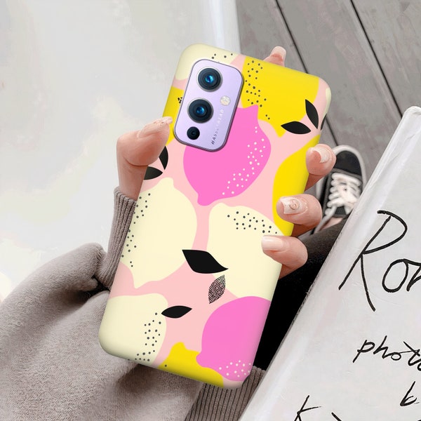 Abstraction case OnePlus Nord 2 case OnePlus Nord N200 OnePlus 9 case OnePlus 9 Pro citrus fruit OnePlus 8T OnePlus 10 pro OnePlus 11 case
