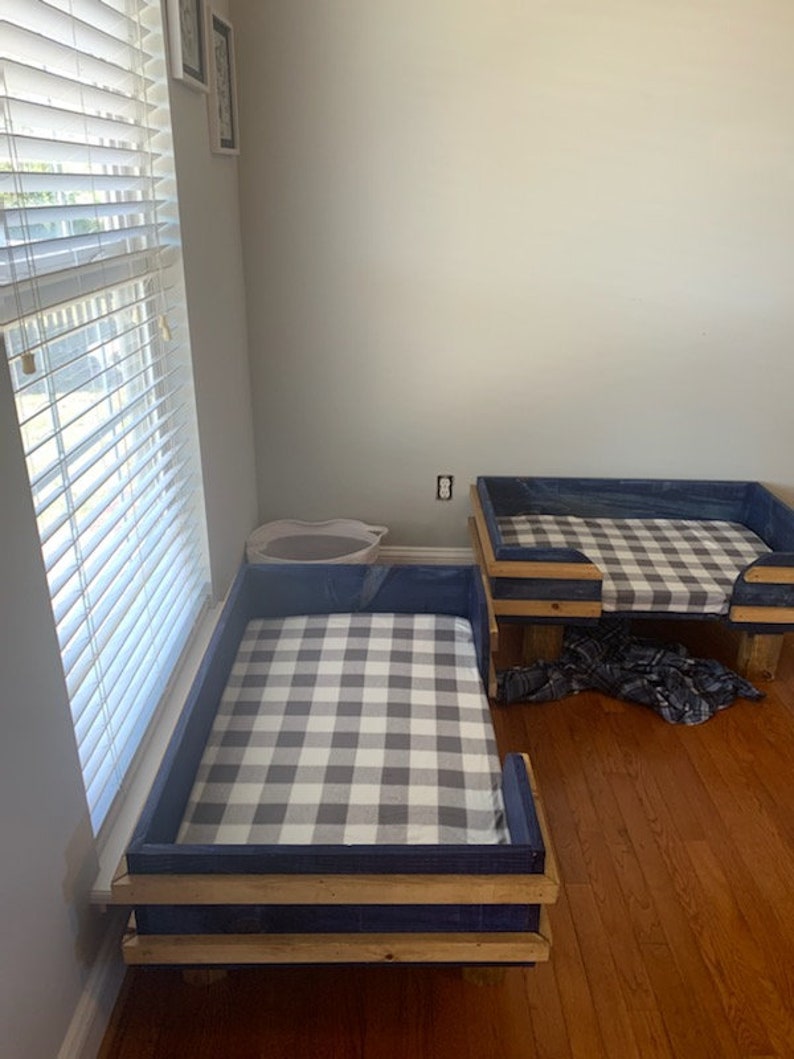 Custom Made Dog Beds Etsy