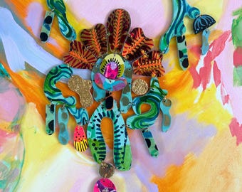 Lost Spring at the Edge of Crater Lake Necklace