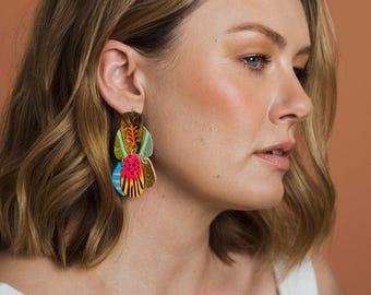 Hotwater Beach Statement Earring