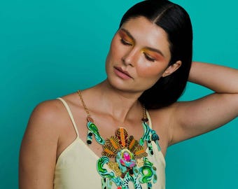 Hydrothermal Flux Statement Necklace