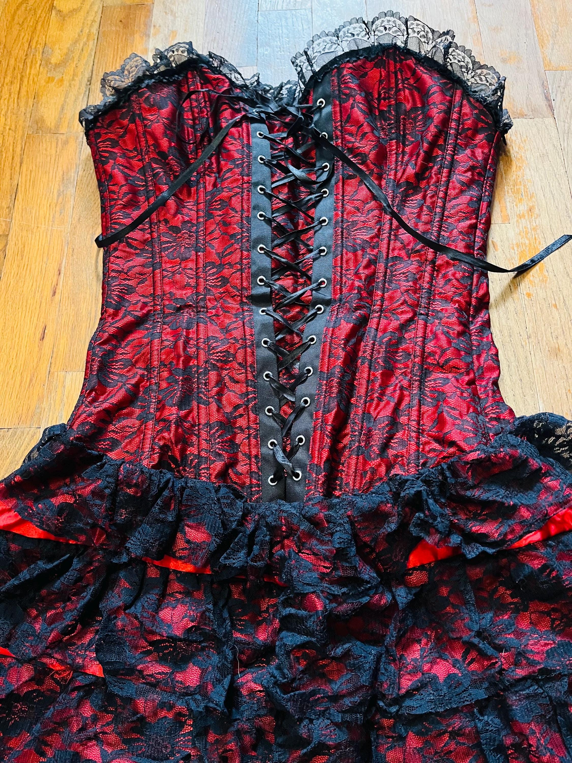 red and black ruffle dress Zapaka Women Floral Black Red Homecoming Dress Printed Beaded Ruffled Off The Shoulder A Line Short Prom Dress, Black Red / US16W