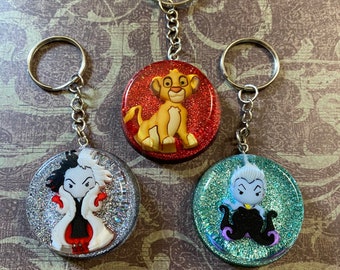 Customizable Character Keychain (See description.)