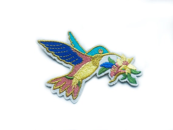 Animal Patch Clothing Birds Applique Beautiful Patch Bird Patches Embroidered Patch Iron on Patch for Clothes Nature Embroidery