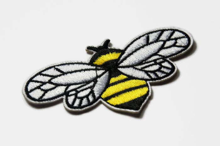 Bumble Bee Patches Bee Patch Badge Bumble Bee Applique Patches - Etsy UK