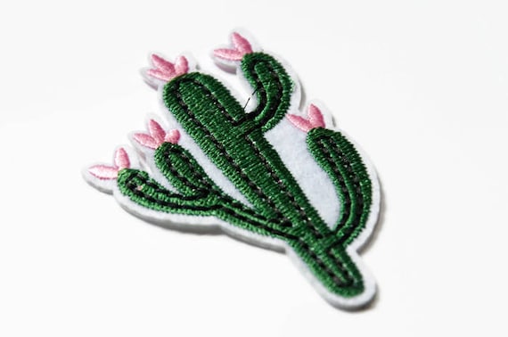 Cactus-Desert-Sud-Ouest Western-brodé Iron On Patch