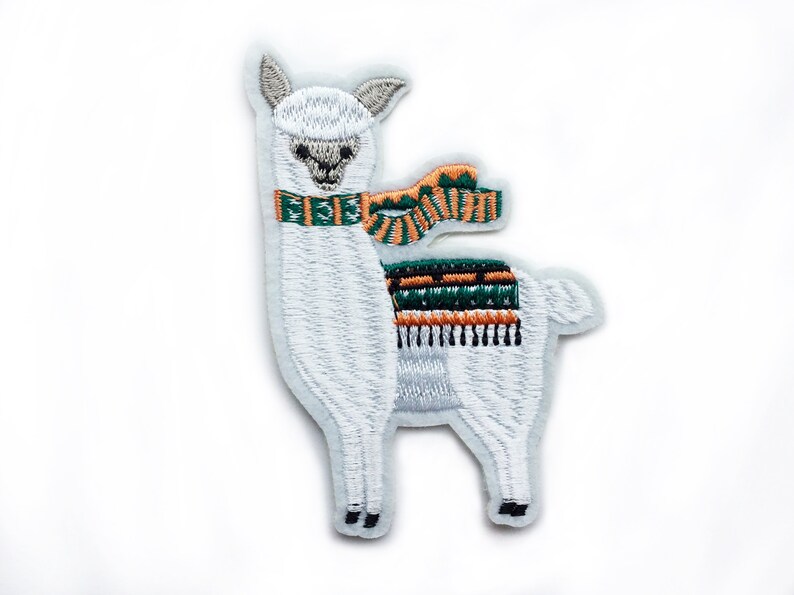 Llama Animal Patches for Bags Fall Gift Iron on Patch Iron | Etsy