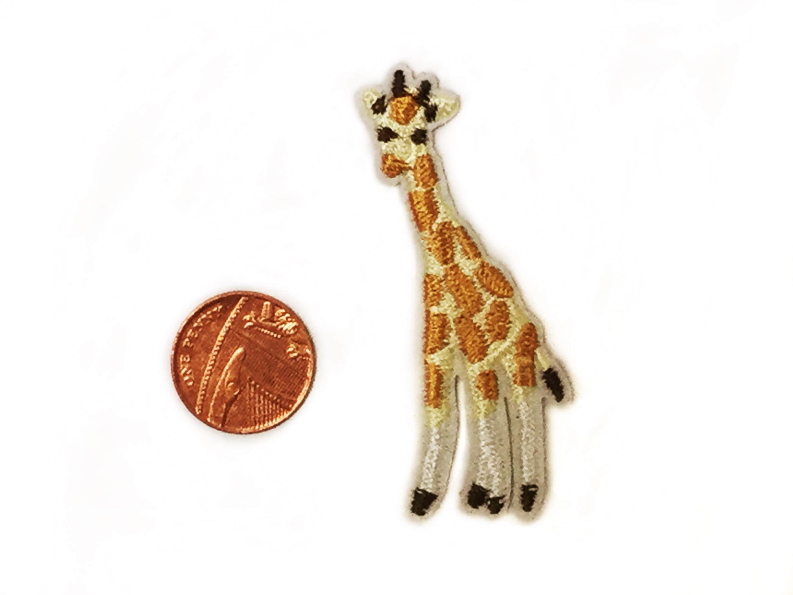 Appliques & Patches Sewing Cute Giraffe Iron On Patch Embroidered