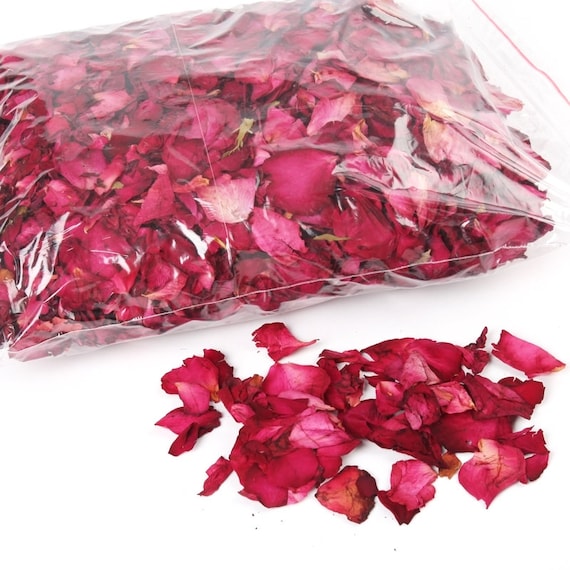 100g Natural Dried Rose Petals Real Flower Dry Red Petal for Foot