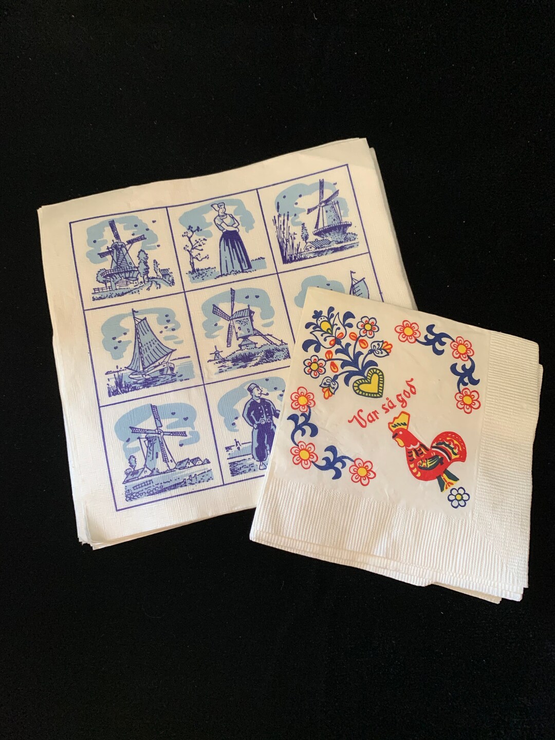 Vintage Dutch Paper Napkins Lot of 27 Etsy.de