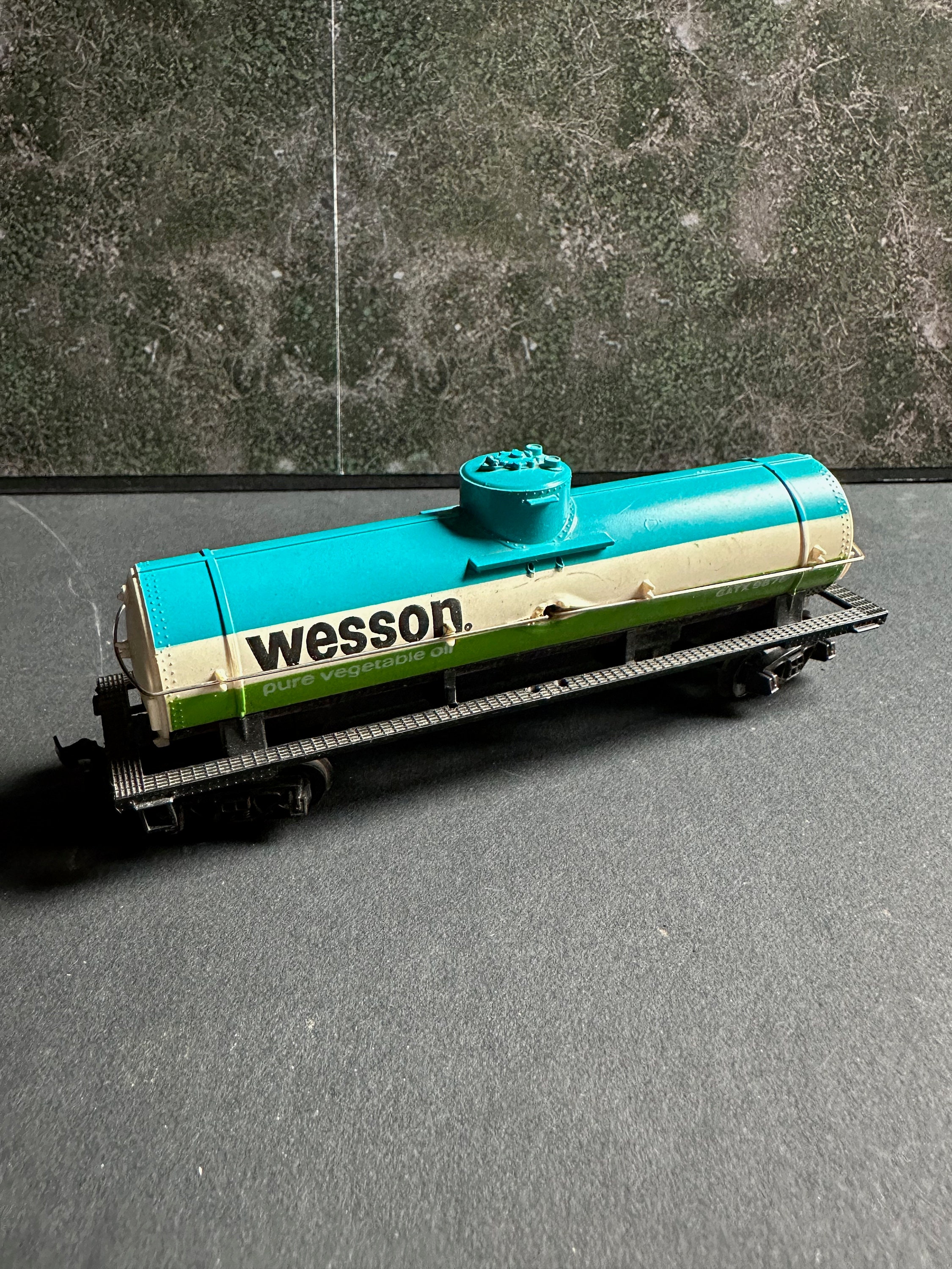 Tyco HO Train Wesson Pure Vegetable Oil Tanker, GATX 9876 - Etsy