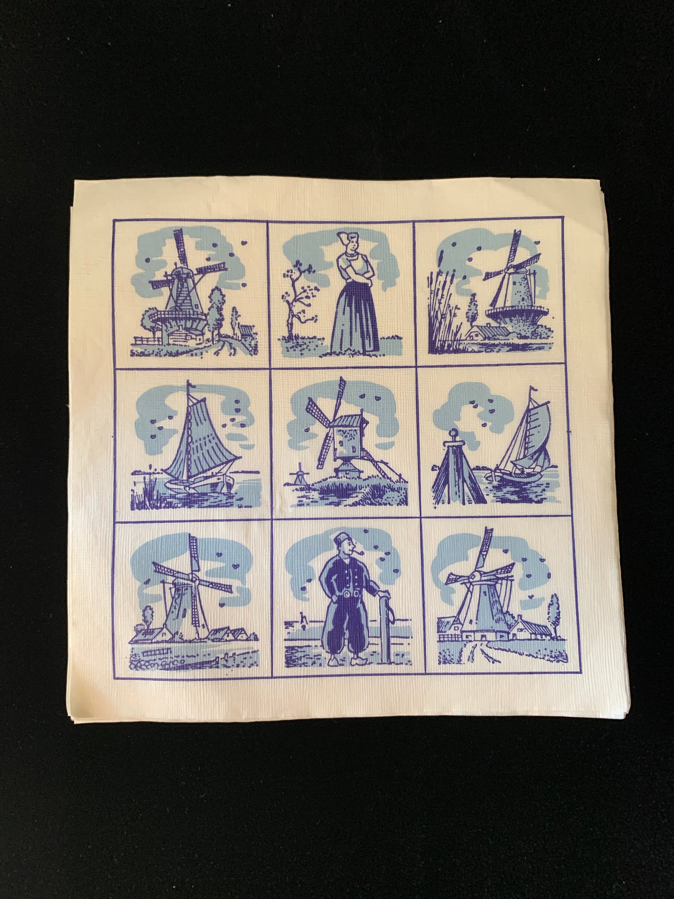 Vintage Dutch Paper Napkins Lot of 27 Etsy.de