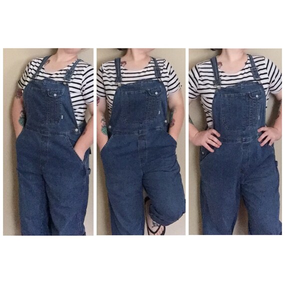 Large Women's Old Navy Overalls Vintage 1990's Etsy