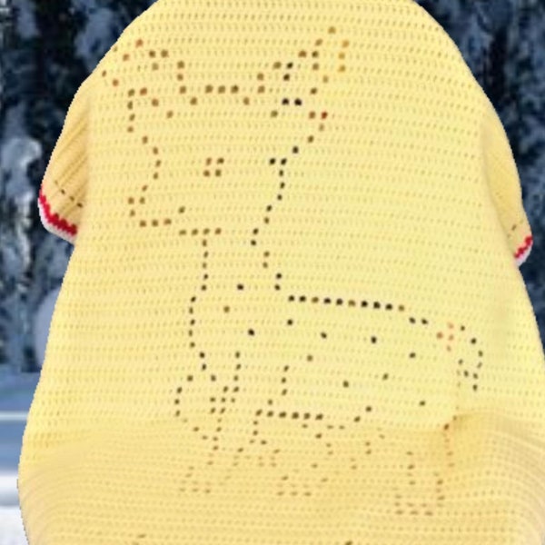 Crochet Patterns Deer Blanket Etsy