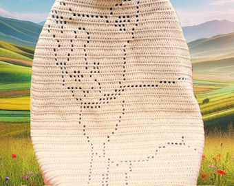 Crochet Chihuahua Blanket Pattern: Puppy Dog Afghan (PDF Pattern)