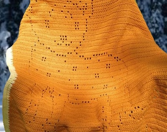 Crochet Leopard Blanket Pattern: Baby Afghan (PDF Pattern)