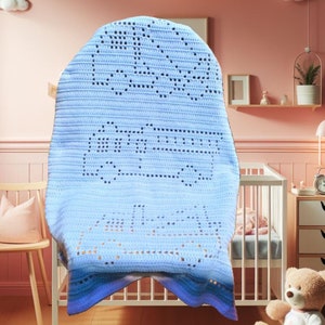 Crochet Fire Truck Blanket Pattern 3 Trucks Blanket Crochet Pattern Crochet car blanket Crochet Boy Truck Blanket Crochet Baby Boy Blanket